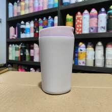 Tasse à café simple et élégante, portable et compacte pour les femmes, convenant à une utilisation au bureau et à la maison. - violet foncé - Voir 8