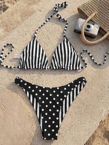 Women Plus Size Sports Swimwear - Aneka warna 6 - View 3
