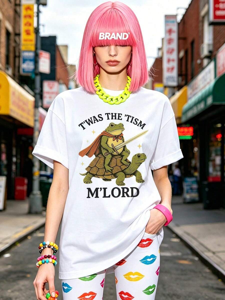 Camiseta de manga corta con cuello redondo suave y casual de verano para mujer, tops para salir, algodón, vintage, estilo callejero europeo y americano, casual deportivo, estilo unisex, estilo casual urbano, tops bonitos, Gen Z, curvy, ropa Y2K, camisetas divertidas, tops para damas, conjuntos de vacaciones para mujer, top lindo, camiseta gráfica, conjuntos de primavera, camisetas holgadas, ropa de calle retro, estilo de los 90, estilo de los 2000, subcultura, top negro, tops blancos, atuendo de fiesta de los 90. Negro - Blanco - Ver 1