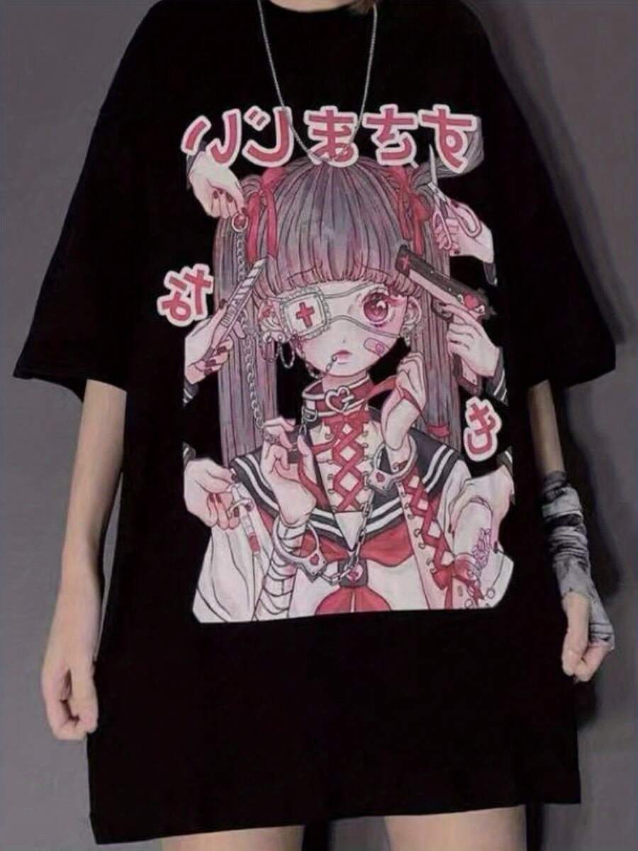 Women T-Shirts - Black - View 1