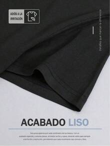 Women's Loose-Fitting T-Shirt With A Round Neck And Exquisite Print. Soft And Breathable Fabric, Comfortable To Wear, And Short Sleeves. Casual And Relaxed Fit, Versatile Style. Made From High-Quality 100% Pure Cotton (200 G). - 黑色 - 查看 5