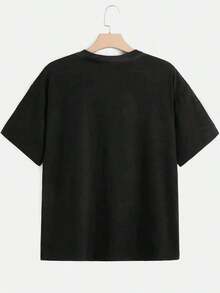 Premium Minimalist T-Shirts Am From Guatemala Wo's Comfit, Casual Clothing, High Quality Short Sleeves, Essential New Gift Idea - 黑色 - 查看 3