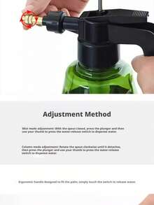 Pressure Spray Bottle, Handheld Pump Sprayer For Plants & Cleaning - Water Bottle/sprayer/shower Head - View 5