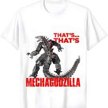 Godzillas vs Kong - Eso es Mechagodzilla Camiseta - Blanco - Ver 1