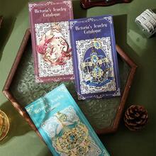 Dấu trang kim loại cổ điển retro, thẩm mỹ, sáng tạo, kẹp trang Victoria Jewelry Illustrated. - Kiểu 1 - Xem 1