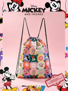 1 chiếc balo dây rút họa tiết chuột Mickey chính hãng Disney, túi thể thao, túi tập thể dục dung tích lớn, túi mua sắm nhẹ, hoàn hảo cho thanh thiếu niên/bé gái/học sinh/người hâm mộ. Lý tưởng cho du lịch, thể thao, bãi biển, kỳ nghỉ, sử dụng hàng ngày, dã ngoại, mua sắm, chuẩn bị cho năm học mới. - Nhiều màu - Xem 1