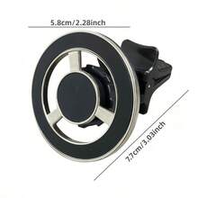 Magnetic Car Phone Holder, Installed On Air Vent, Strong Magnet Provides Stable Support, Compatible With Multiple Phone Models, A Wonderful Navigation Holder - JY33 - View 4