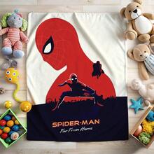 1pc Cartoon Character Printed Blanket,Superhero Movie Print Blanket,Retro Cartoon Style Throw Blanket,Cartoon Character Printed Blanket,All-Season Universal Nap Blanket,Character Home Decor Blanket,Modern Fashion Gift Suitable For Home Bedroom Bed Sofa Office Lunch Break Cover Picnic Blanket - Nhiều màu - Xem 2