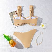New 2026 Bikini, High-End Two-Piece Swimsuit, Large - 黑色 - View 5
