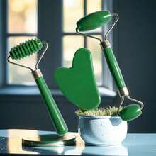 3pcs Resin Facial Massage Roller, Gua Sha Scraping Tool For Face, Body, Neck And Eyes, Anti-Wrinkle Skin Care Tool - View 15