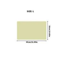 1pc Square Single-Sided Leather Student Desk Mat, Solid Color Minimalist Style, Waterproof And Easy To Clean, Multipurpose For Writing Desk, Student Desk, Office Desk, Tablecloth - Green - View 14