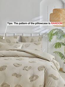1pc Bohemian Style Khaki Leopard Print Tufted Polyester Pillowcase, Minimalist Farmhouse Decor Throw Pillow Cover, Suitable For All Seasons, Soft & Breathable, Machine Washable, Home Decor, Pillow Insert Not Included - Khaki - View 6