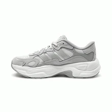 Adidas New Unisex Casual Retro Thick-Soled Chunky Sneakers - Grey - View 9