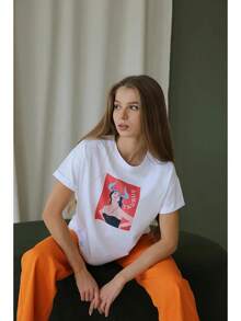 Zodiac T-Shirt: Pure Cotton Taurus T-Shirt, Suitable For Zodiac Enthusiasts, All Zodiac T-Shirts, Zodiac Horoscope T-Shirts. - 白色 - 查看 4