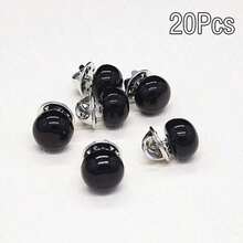20/10/5pcs Anti-Exposure Buttons, Invisible Snap Fasteners For Clothing, Summer Cardigan Clips Suitable For Daily Apparel Decoration And DIY School - A - View 13