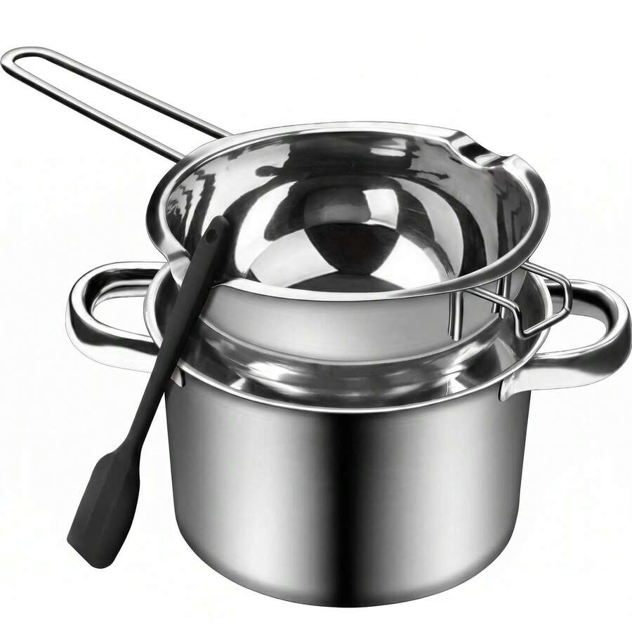 600ml And 1600ml Stainless Steel Candle Melting Pot DIY Making Accessories