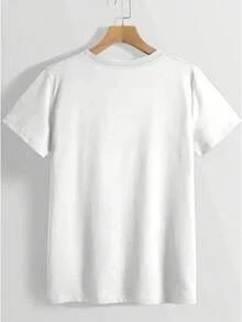 Soft And Fashionable, Women's Winter Short-Sleeved Shirt Featuring Little Red Riding Hood And The Wolf, Elegant Blouses For Ladies. - 白色 - 查看 2