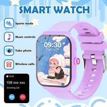 Smartwatch With Wireless Calling/Dialing, Multiple Sports Modes, Call Reminder And Rejection, SMS Notification, Customizable Wallpaper, Compatible With IOS/Android - Multicolor - View 10