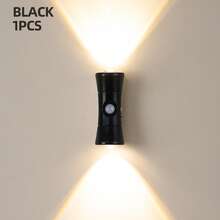 1/2/4pcs Dimmable Magnetic LED Night Light, Infrared Sensor + USB Rechargeable Wall Lamp, Smart LED Sensor Wall Light, 3-Color Dimmable, Wireless LED Wall Lamp Suitable For Stairs, Bedroom, Hallway, Kitchen, Cabinet, Yard, Room Decor, Bedroom Decor, Home Decor, Christmas, Halloween Decoration - Multicolor - View 27
