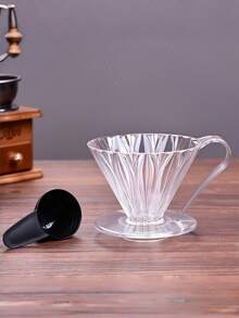 1 Coffee Dropper, Hand Brewed Coffee Filter Cup, Recommended For Beginners, Drip Filter, Household Coffee Pot, Coffee Utensil, Included Spoon, Suitable For: Durable Plastic Inverted Filter For Home, Kitchen, Restaurant, Office And Travel, Classic Reusable Plastic Coffee Drip Filter And Filter Cup. - Multicolor - View 13