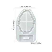 波浪形、心形和方形树脂硅胶模具，手工干花树脂装饰模具，石膏相框模具 - 相框 - 查看 12