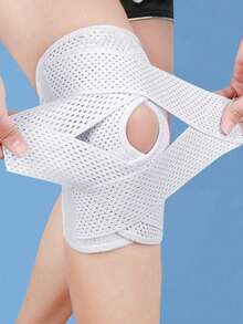 Đai bảo vệ đầu gối thể thao có thể điều chỉnh, thoáng khí, co giãn, hỗ trợ nén đầu gối cho nam và nữ, băng quấn đầu gối mềm mại, ống bảo vệ đầu gối cho chạy bộ, tập gym, hoạt động ngoài trời, leo núi, thể dục, đạp xe, du lịch, gia đình, văn phòng, trường học, phụ kiện phòng tập thể dục, thiết bị thể thao ngoài trời - màu đen - Xem 2