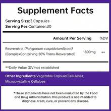 Miriyalyad Resveratrol Supplement 1800 Mg Antioxidant Complex - Highly Potent Natural Trans-Resveratrol Pills For Healthy Aging, Overall Health Support, Immune System, Brain Function, For Men Women, 90 Capsules - 1 CÁI - Xem 7