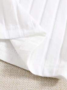 Top de tanque casual sólido de cuello redondo acanalado para el verano - Multicolor 2 - Ver 5