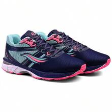 Women's Adult Gel Athletic Shoes, Comfortable, Street, Gym, Running, Immediate Shipping, Lightweight, Soft, Immediate Shipping - 粉紅色海軍藍 - 查看 2