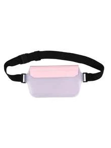 Bolsa para teléfono móvil de PVC, bolsa impermeable de verano para exteriores, bolsa de cintura, bolsa de protección para teléfono móvil, bolsa bandolera, adecuada para remo y actividades al aire libre - Blanco - Ver 13