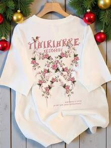 Women T-Shirts - [White] - View 2
