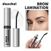 Quick-Dry Wild Brow Gel, Waterproof Long-Lasting Eyebrow Pomade For Natural Fluffy Effect, 3D Sculpting Gel, Smooth Blending Hair-Like Strokes For Perfect Brow Shape, Multiple Shades Available - Clear - View 3