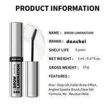 Quick-Dry Wild Brow Gel, Waterproof Long-Lasting Eyebrow Pomade For Natural Fluffy Effect, 3D Sculpting Gel, Smooth Blending Hair-Like Strokes For Perfect Brow Shape, Multiple Shades Available - Clear - View 9