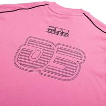 adidas originals  GFX T-SHIRT 時尚舒適運動短袖落肩袖T卹 女款KG6679 - 粉色 - 查看 7