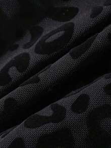 Camiseta de mujer con cuello en V ajustada y sexy, tops para salir en primavera/verano - Negro 3 - Ver 8