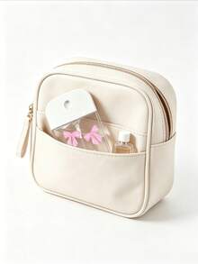 1/2pcs/Set Pink Bow Portable Card-Style Spray Bottle - Transparent, Refillable Spray Bottle, Perfect For Travel; Suitable For Perfume, Toner And Liquid Cosmetics; Essential Empty Container For Commuting Women, Travel Accessory, And Her Gift - Multicolor - View 9
