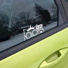 Donut Princess Car Window Sticker, Dungeon Crawler Car Decal, Suitable For Car Accessories And Decoration - A - View 6