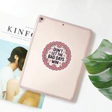 1PC-3Inches Don't Let The Bad Days Win, Uplifting Sticker For Students, Office Workers, Retail Workers, Teachers, Commuters, Creatives, Notebook Artists, Laptop , And Anyone Who Needs A Small, Steady Reminder That They're Doing Better Than They Think - Multicolor - View 7