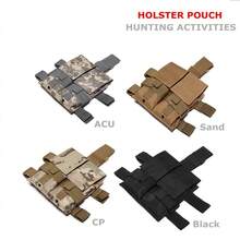Tactical 5.56/7.62 Thigh Magazine Pouch Drop Leg Panel Mag Pouch For Outdoor Leg Mag Holder Charger Carrier - GR - View 1