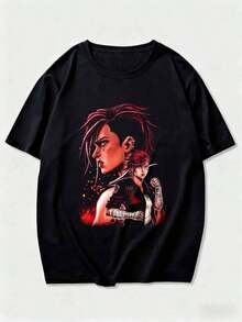 Women T-Shirts - Black - View 6