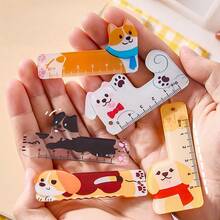 Bộ 5/10/20/30 chiếc thước kẻ hình động vật hoạt hình, thước thẳng vẽ acrylic 5cm sáng tạo, thước nhỏ xinh xắn dùng làm văn phòng phẩm, quà tặng nhỏ. - Nhiều màu - Xem 1