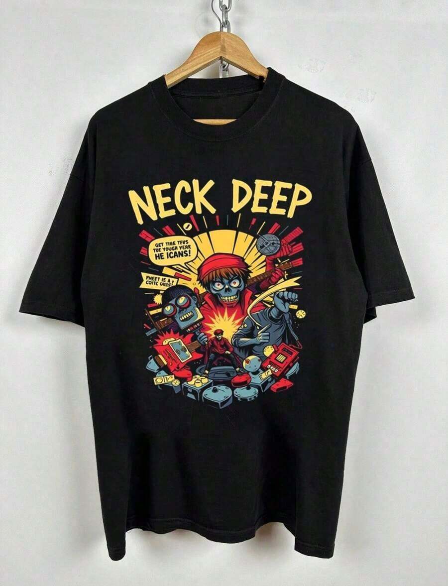1 pieza Camiseta divertida y vergonzosa con diseño de Wieners, 100% algodón, estampado a una cara, cuello redondo, manga corta, 180g, 100% algodón, los diseños están impresos. Unisexo. - Negro 3 - Ver 1