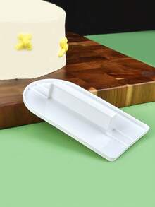 1 pieza Raspador de crema de material PP, Raspador de crema para uso doméstico - Ver 2