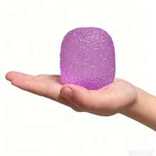 Textured NeeD0h Gumdrop Squishy Toy, Super Solid Slow Rebound Stress Ball, Bumpy Surface Sensory Fidget For Anxiety Relief,  Soft Squeeze Toy For All Ages, Cute Gummy Candy Shaped Desk Toy - 彩色 - 查看 5