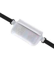 Bolsa para teléfono móvil de PVC, bolsa impermeable de verano para exteriores, bolsa de cintura, bolsa de protección para teléfono móvil, bolsa bandolera, adecuada para remo y actividades al aire libre - Blanco - Ver 12
