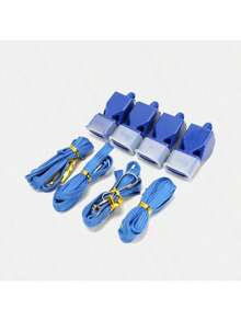 4pcs/Set Referee Whistles With Teeth Protection For Basketball, Football, Sports Training - Multicolor - View 11