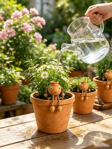 Automatic Ceramic Watering Balls, Automatic Watering Systems, Gardening Supplies, Lazy Waterers. Large Capacity, Narrow Opening Design Extends Watering Time; Suitable For Indoor/Outdoor Potted Plants; A Must-Have For Spring And Summer. - Multiple Styles - View 7