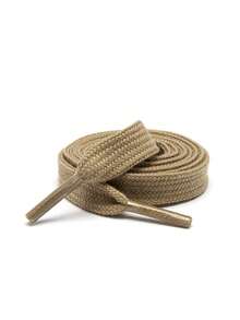 New Fashion Sneakers, Solid Color Thick Woven Shoelaces, Colorful Shoe Laces - Multicolor - View 5