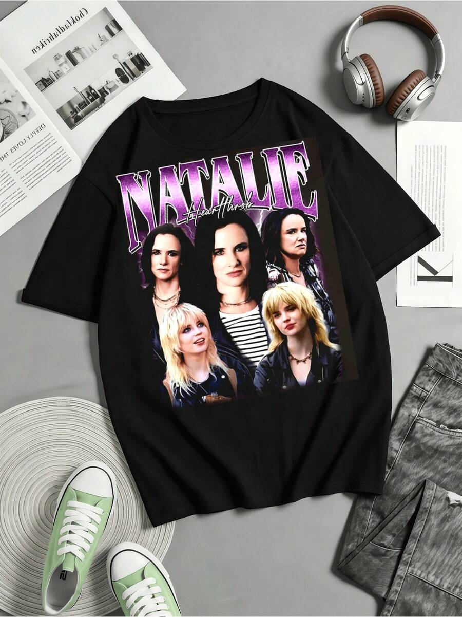 Women T-Shirts - Black - View 1