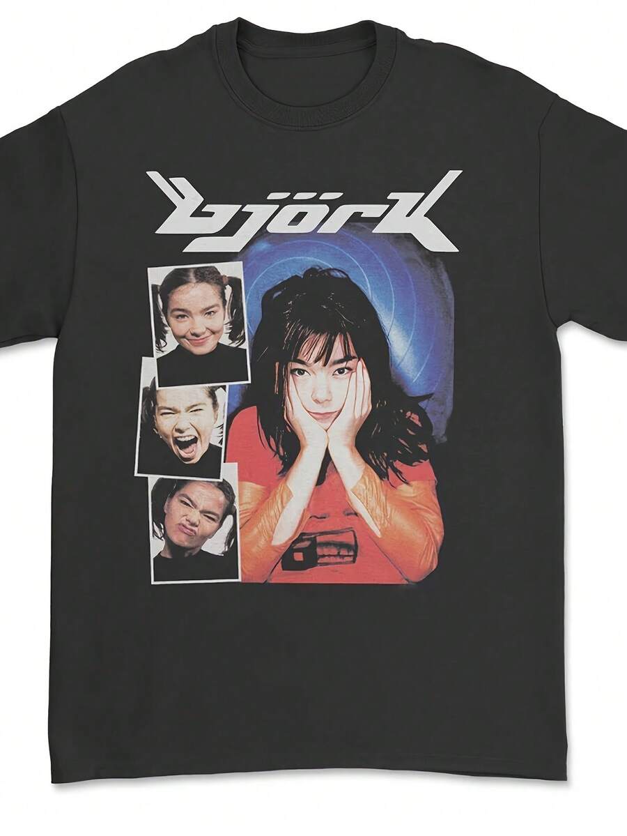 Men T-Shirts - 黑色 - 查看 1
